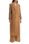 Max Mara Wool Belted Coat In Brown