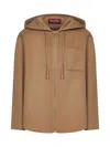 Max Mara Camel Drap Double Cloth Mina Short Jacket