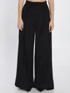 Max Mara High Waist Wide Leg Trousers With Pockets