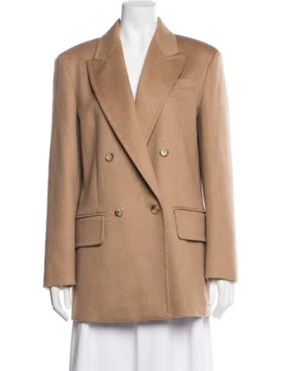 Pre-owned Max Mara Camel Hair Blazer In Neutrals