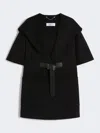 Max Mara Dorico Cashmere-felt Hooded Jacket In Black