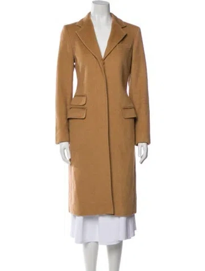 Pre-owned Max Mara Camel Hair Coat In Brown