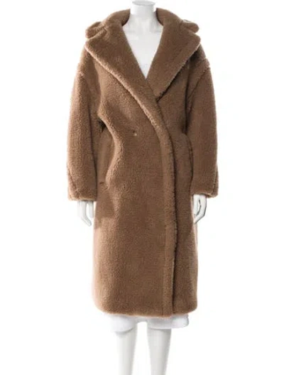 Pre-owned Max Mara Camel Hair Coat In Brown