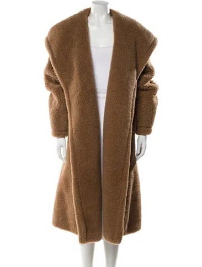 Pre-owned Max Mara Camel Hair Coat In Brown