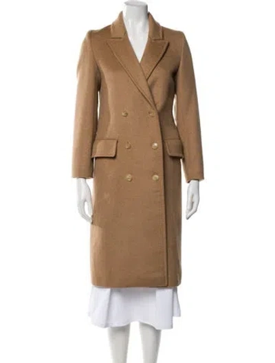 Pre-owned Max Mara Camel Hair Coat In Brown