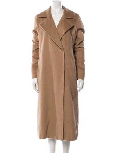 Pre-owned Max Mara Camel Hair Coat In Brown