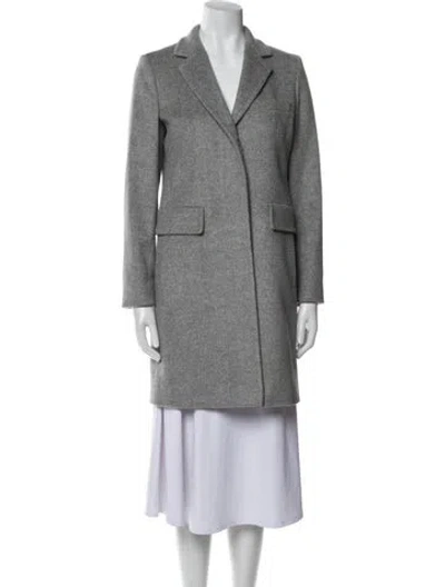 Pre-owned Max Mara Camel Hair Coat In Gray