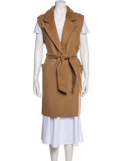 Pre-owned Max Mara Camel Hair Coat In Neutral