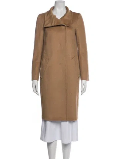 Pre-owned Max Mara Camel Hair Coat In Neutral
