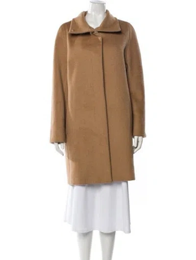 Pre-owned Max Mara Camel Hair Coat In Neutral