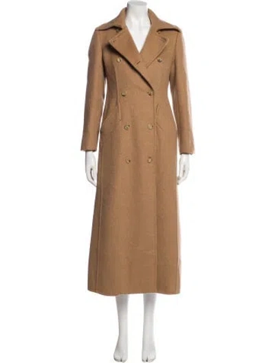 Pre-owned Max Mara Camel Hair Coat In Neutral