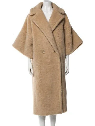 Pre-owned Max Mara Camel Hair Coat In Neutral