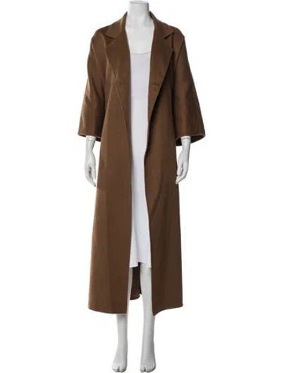 Pre-owned Max Mara Camel Hair Coat In Neutral