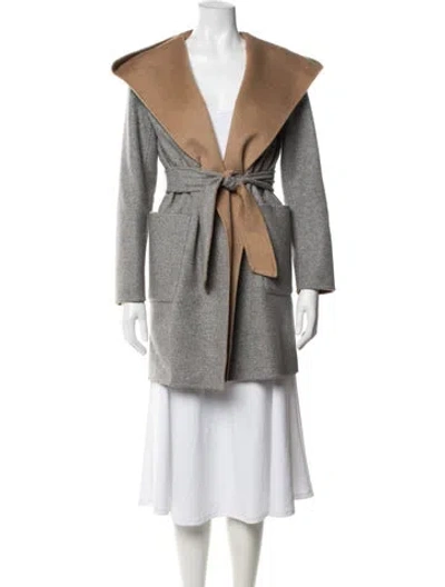 Pre-owned Max Mara Camel Hair Coat In Neutrals