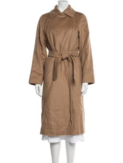 Pre-owned Max Mara Camel Hair Coat In Neutrals
