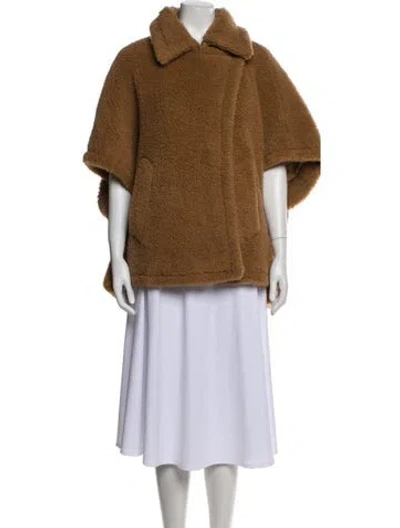 Pre-owned Max Mara Camel Hair Jacket In Brown