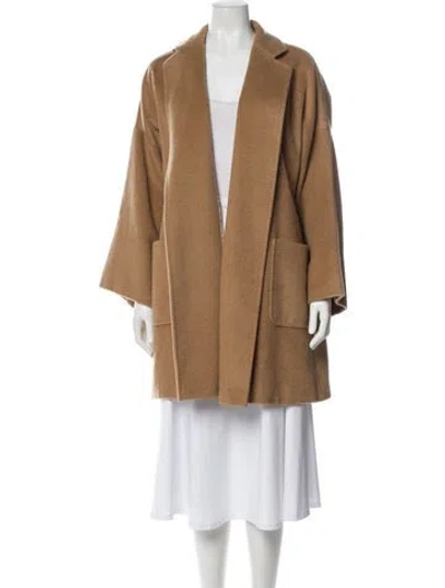 Pre-owned Max Mara Camel Hair Jacket In Neutral