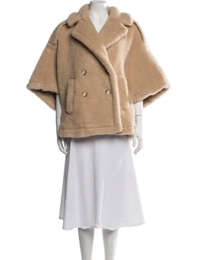 Pre-owned Max Mara Camel Hair Jacket In Neutrals