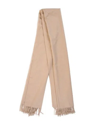 Pre-owned Max Mara Camel Hair Scarf In Neutrals