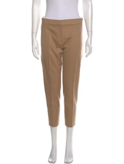Pre-owned Max Mara Camel Hair Skinny Leg Pants In Neutral