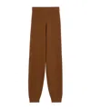 Max Mara Camel Jogging Trousers In Brown