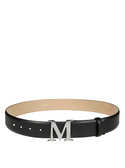 Max Mara Camel  Leather Mgraziata Belt