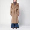 Max Mara Madame Wool And Cashmere Coat In White