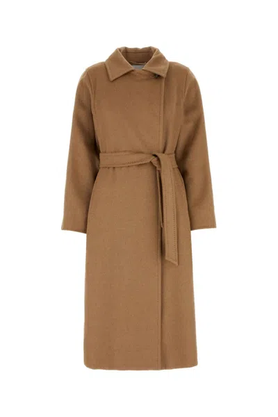 Max Mara Cappotto Manuela-40 Nd  Female In Brown