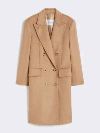 Max Mara Camel Olimpia Coat In Brown