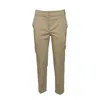 Max Mara Camel Satin Lince1234 Cropped Trousers