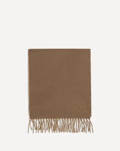 Max Mara Sciarpa In Cammello In Brown
