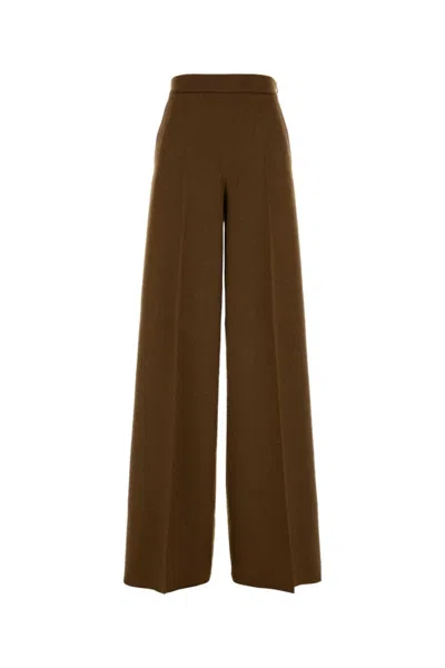 MAX MARA CAMEL WIDE-LEG PANT