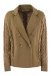 Max Mara Micio Wool And Cashmere Caban