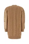Max Mara Twisted Knitted Cashmere Wool Cardigan