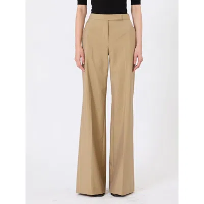 MAX MARA MAX MARA CAMEL WOOL BLEND WIDE-LEG BRONTE PANT