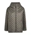 Max Mara Long-sleeved Double-sided Jacket In Grey