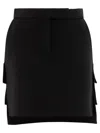 Max Mara Caro Wool Mini Skirt