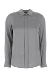 Max Mara Camicia Baden In Raso Stretch Carta Da Zucchero  Donna