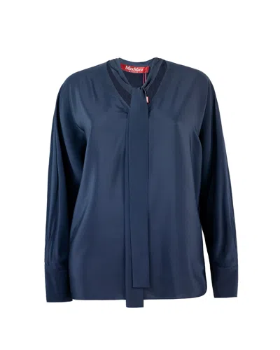 MAX MARA BLUE CACO SHIRT
