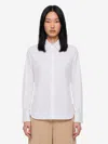 Max Mara Camicia Knut In Cotone In White