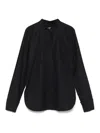 Max Mara Buttoned Long-sleeved Shirt In Blue