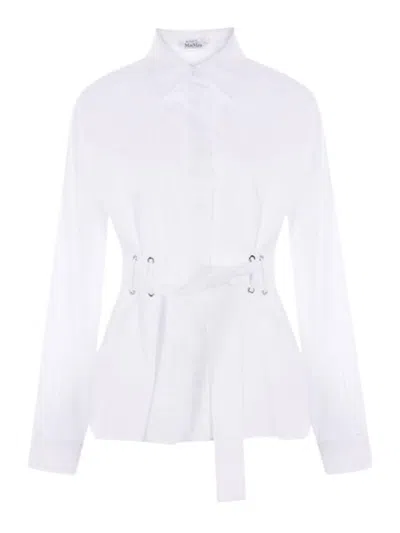 Max Mara Camisa - Blanco In White
