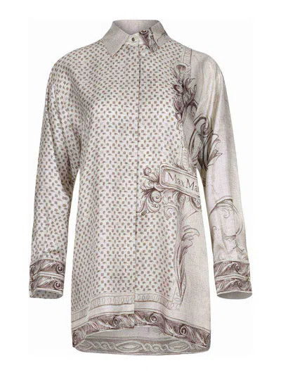 Max Mara Shirt In Brown