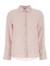 Max Mara Women Pink Regular Solid Shirt In Pink
