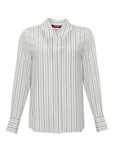 Max Mara Mstflirt Shirt In White