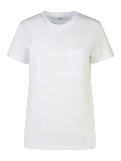 Max Mara Logo T-shirt In White