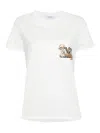 Max Mara Cotton T-shirt In White
