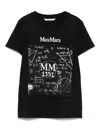 Max Mara T-shirt In Black