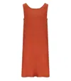 Max Mara Campale Brick Red Dress In Red