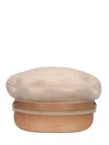 Max Mara Canossa Cashmere Hat Beige